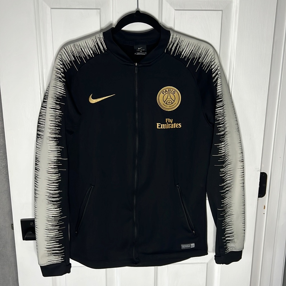 Paris Saint Germain Black Anthem Presentation Jacket 2018/19 - Nike (PSG)